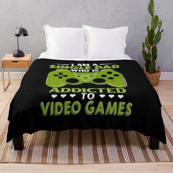 Item preview, I Am A Single Dad Who Is Addicted To Video Games Father's Day Family designed and sold by rullandolhun5.