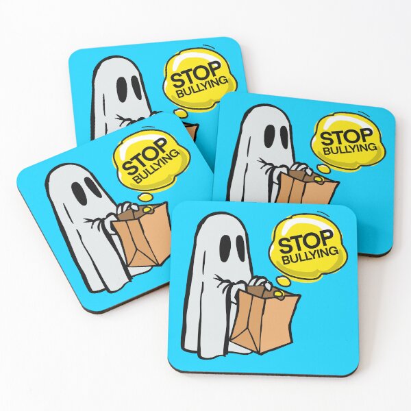 Item preview, Boo to bullying, Stop bullying, anti bullying awareness ghost illustration.  designed and sold by Giovanni-c.