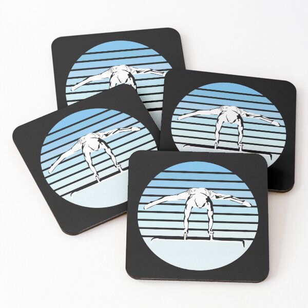 Item preview, Gymnastics - Gymnast & Pommel horse, Men's Gymnastics designed and sold by claudiasartwork.