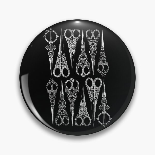 Item preview, Old Victorian Scissors - Artistic Designs for T-shirts, stickers and other accessories designed and sold by Ridiculam Toga.