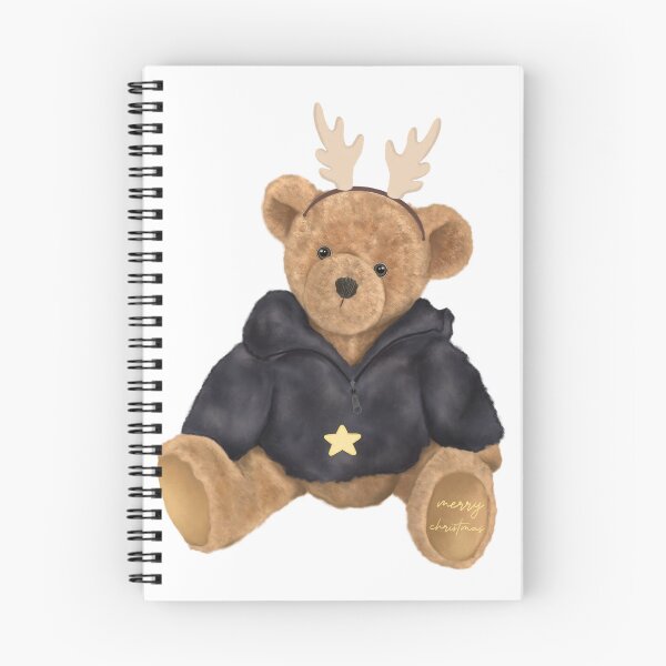 Item preview, Reindeer Christmas Teddy Bear designed and sold by NatsAnnArt.