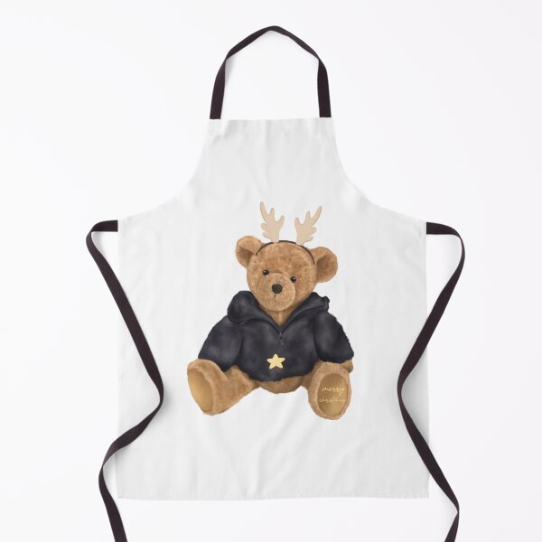Item preview, Reindeer Christmas Teddy Bear designed and sold by NatsAnnArt.