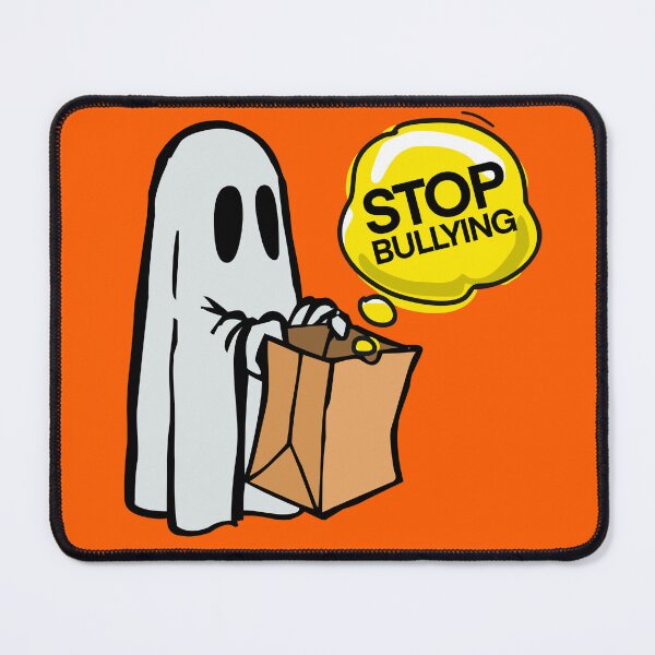 Item preview, Boo to bullying, Stop bullying, anti bullying awareness ghost illustration.  designed and sold by Giovanni-c.