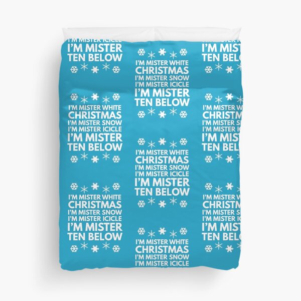 Snow Miser Duvet Cover