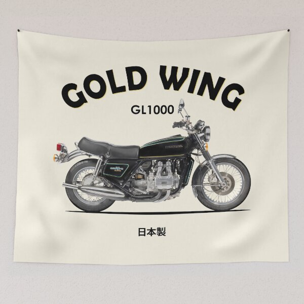 Item preview, The Gold Wing GL1000 designed and sold by rogue-design.