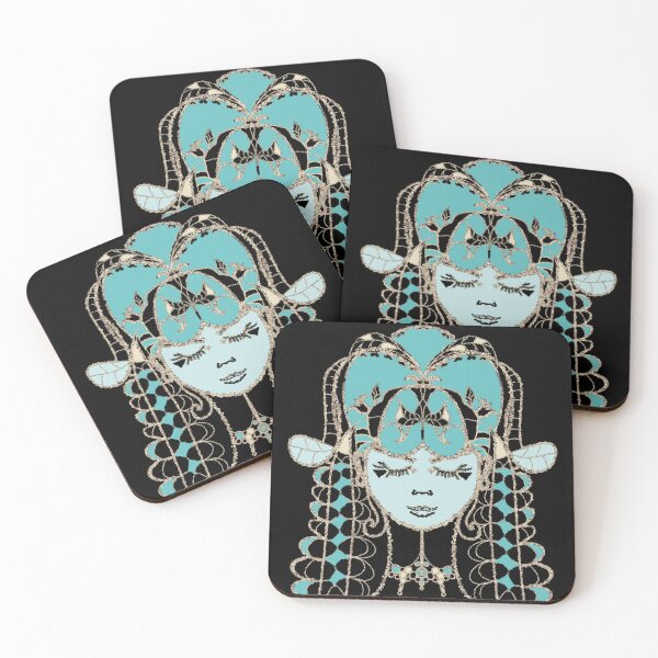 Item preview, The Blue witch with blue spell  designed and sold by Svetlana  Horvat.