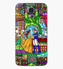 Muster des Buntglasfensters Hülle & Klebefolie für Samsung Galaxy