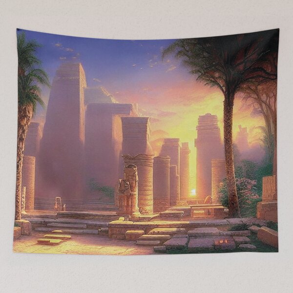 Artikelvorschau, Ancient Worlds - Egyptian Temples 1 entworfen und verkauft von ThajaFloecky.