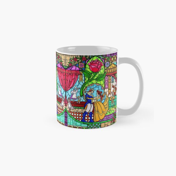 Disney Beauty And The Beast Purple Signature Heart Ceramic Coffee Mug Tea  Cup