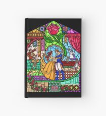 Muster des Buntglasfensters Notizbuch