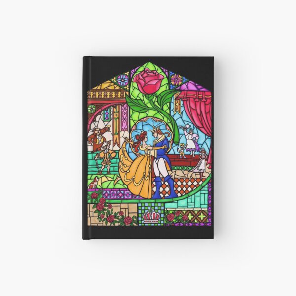Patterns of the Stained Glass Window Hardcover Journal