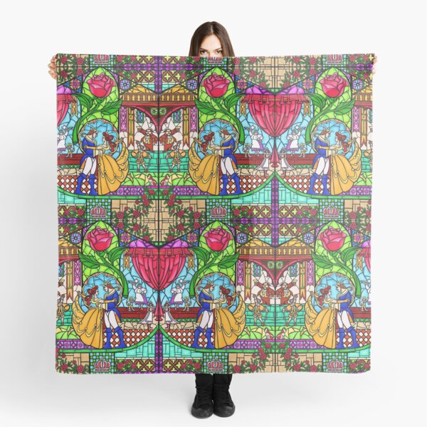 Patterns of the Stained Glass Window Scarf