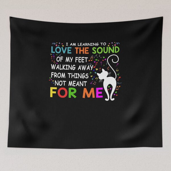 Item preview, I Am Learning To Love The Sound Of My Feet Walking Away designed and sold by rullandolhun5.