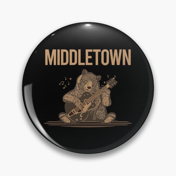 Item preview, Bear With Guitar Middletown designed and sold by BloodMoneyTwit.