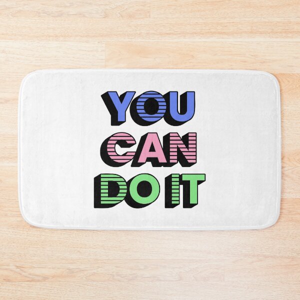 Item preview, You can do it colorful 3D lettering designed and sold by mirtoth.