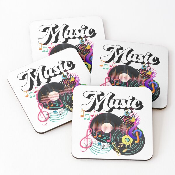 Aperçu de l'œuvre I love music créée et vendue par A6tan-graphiste.