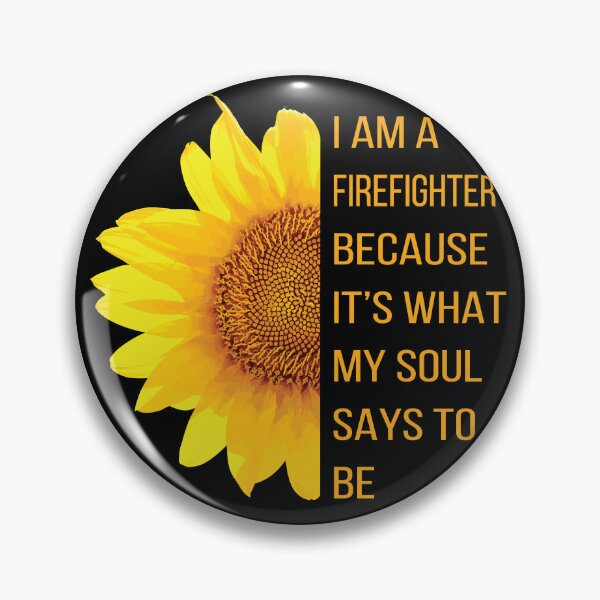 Item preview, I Am A Firefighter Because It's What My Soul Says To Be, Funny Firefighter Design designed and sold by LOGPRO.
