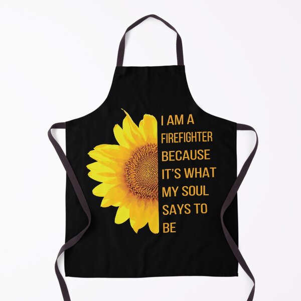 Item preview, I Am A Firefighter Because It's What My Soul Says To Be, Funny Firefighter Design designed and sold by LOGPRO.