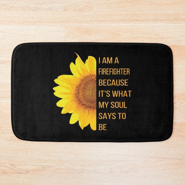 Item preview, I Am A Firefighter Because It's What My Soul Says To Be, Funny Firefighter Design designed and sold by LOGPRO.