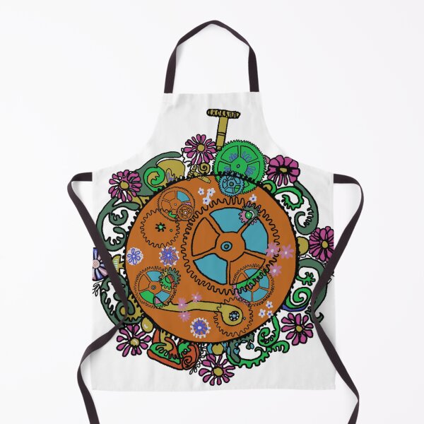 Item preview, Vintage ornate floral pocket watch art work designed and sold by LynseysArtShop.