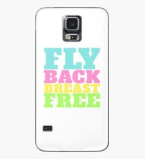 Fly Back Breast Freies Schwimmen IM Hülle & Skin für Samsung Galaxy