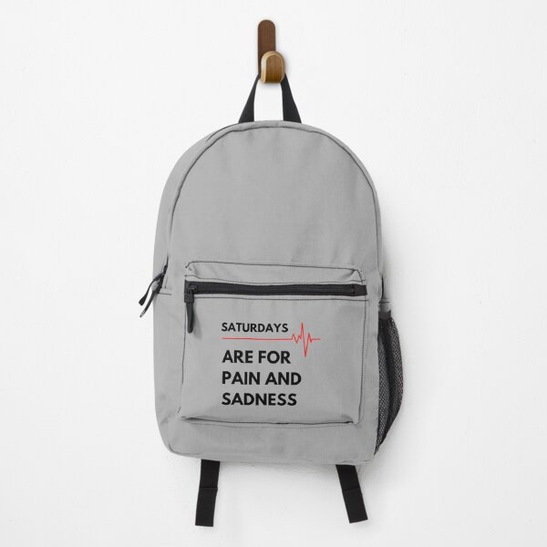 Item preview, Saturdays Are For Pain And Sadness Essential T-Shirt designed and sold by YouSsefHN05.
