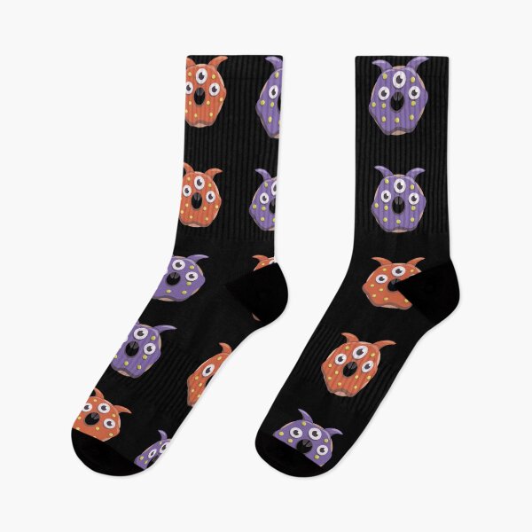 Item preview, Cute Halloween monsters pattern designed and sold by Art-of-Rory.
