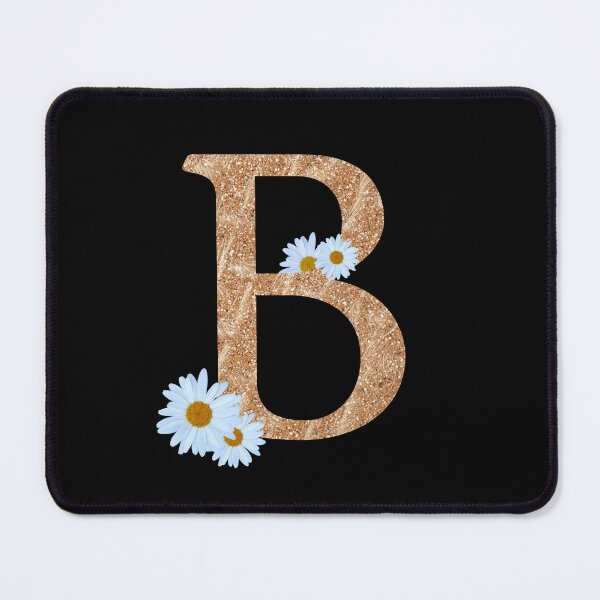 Item preview, Floral Shine Letter B, Educational Sticker, designed and sold by saimzgraphics.