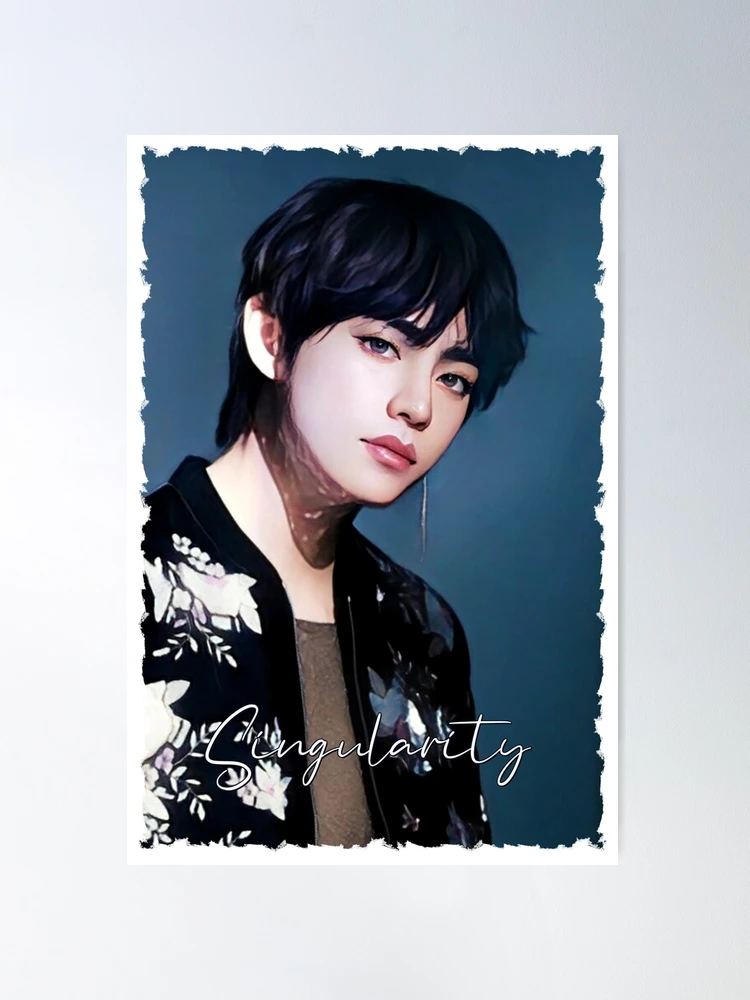 BTS V Digital Art Vector Singularity Version