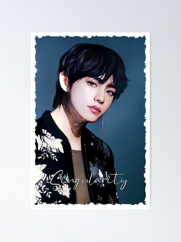 BTS V Digital Art Vector Singularity Version