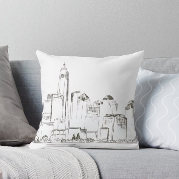 Item preview, New York Skyline  designed and sold by WatercolorFinds.