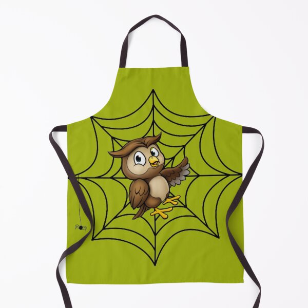 Item preview, Halloween Owly in cob web at night designed and sold by Benlaniboutique.