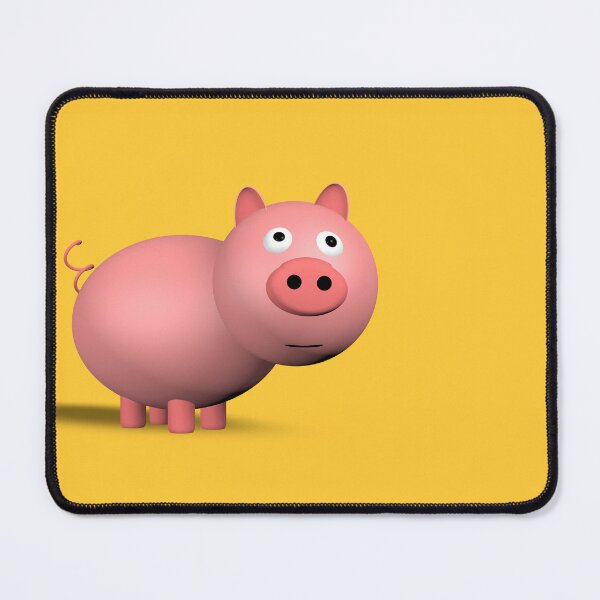 Item preview, 3d rendering of a cute little pig piggy bank designed and sold by graphic3000.