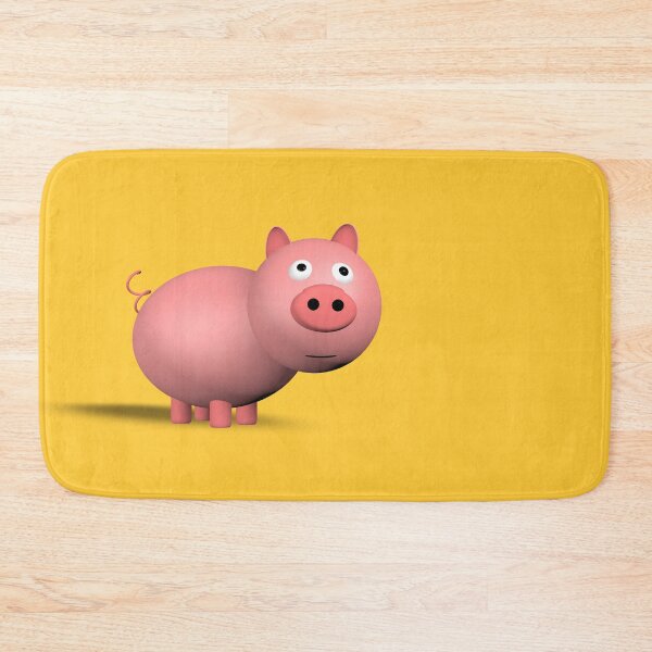 Item preview, 3d rendering of a cute little pig piggy bank designed and sold by graphic3000.