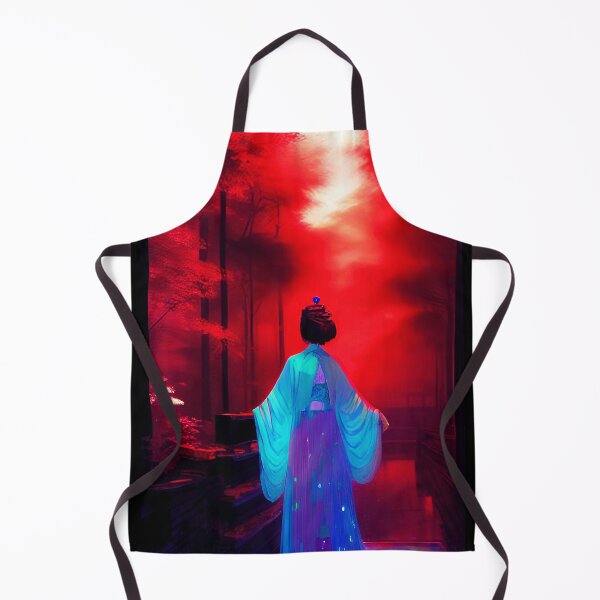 Item preview, Stroll Through the Red Dawn Painting designed and sold by LilacsAndMuses.