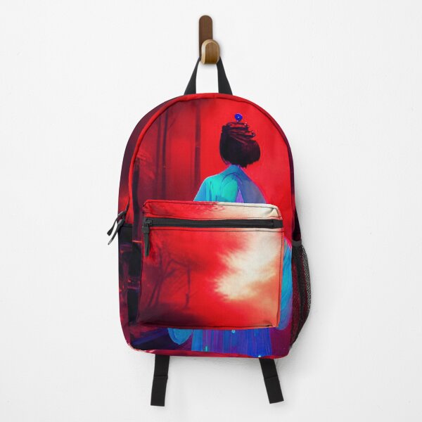 Item preview, Stroll Through the Red Dawn Painting designed and sold by LilacsAndMuses.