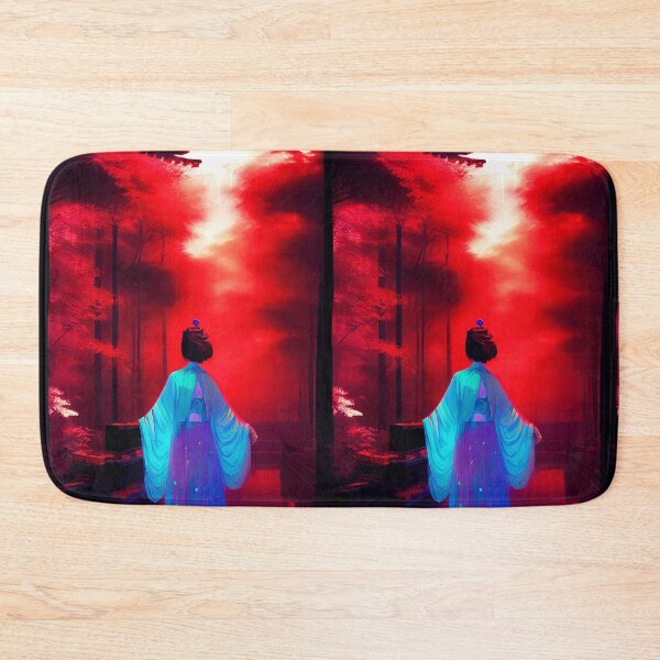 Item preview, Stroll Through the Red Dawn Painting designed and sold by LilacsAndMuses.