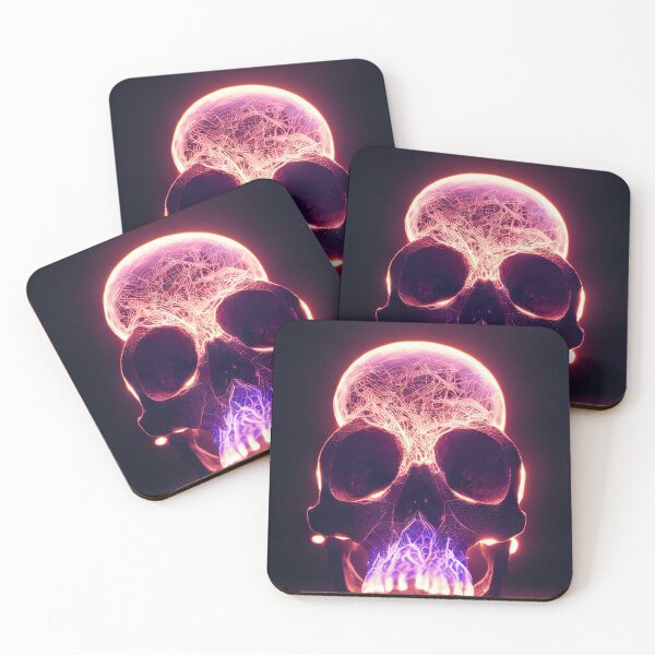 Item preview, Glowing Skull designed and sold by MecaTime.