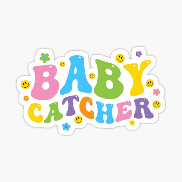 Baby Catcher Sticker for Sale by lindsaygarner