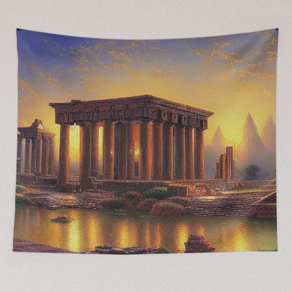 Artikelvorschau, Ancient Worlds - Egyptian Temples 2 entworfen und verkauft von ThajaFloecky.