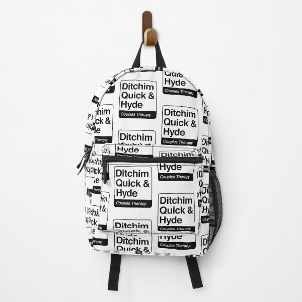 Item preview, Ditchim, Quick & Hyde - Couples Therapy - black print for light items designed and sold by robimerch.