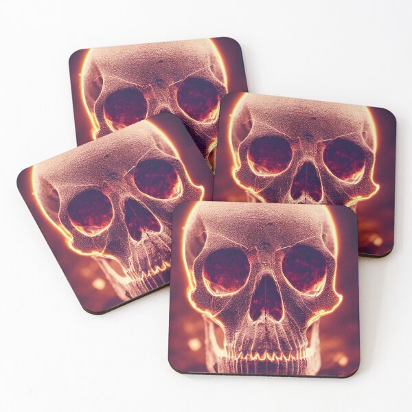 Item preview, Glowing Skull designed and sold by MecaTime.
