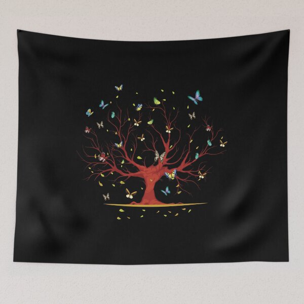 Item preview, Butterfly tree gift beautiful butterfly nature animal designed and sold by Lenny Stahl.