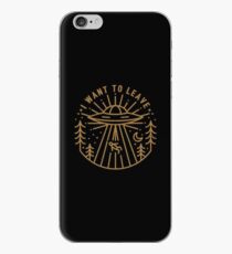 I Want To Leave iPhone Case