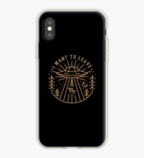 I Want To Leave iPhone Case