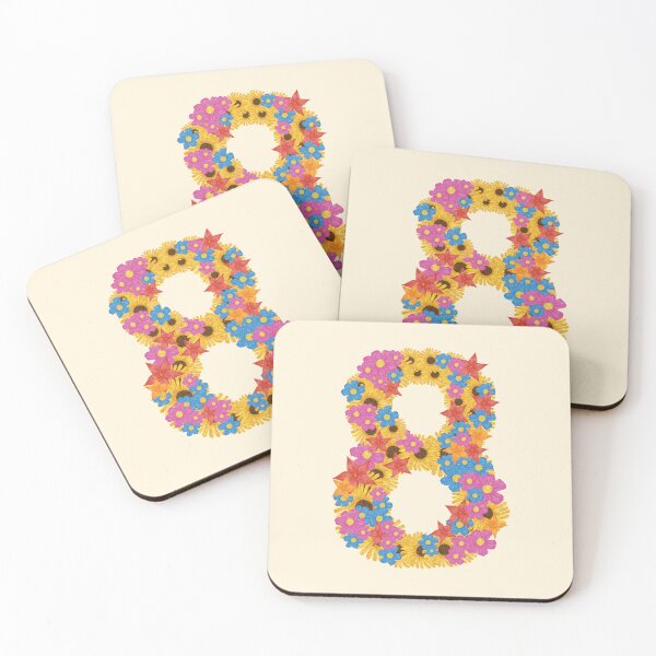 Item preview, Eight / Number Eight / 8 / Numbers / Kindergarten / Preschool / Back To School designed and sold by Naglaa Store.