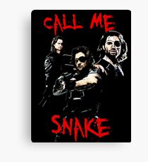 Call me Snake Canvas Print