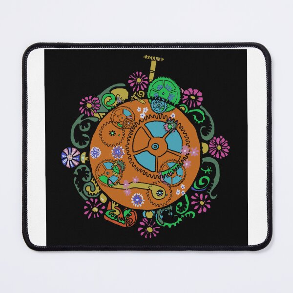 Item preview, Vintage ornate floral pocket watch art work designed and sold by LynseysArtShop.