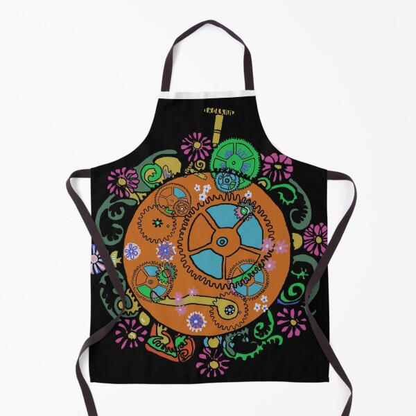 Item preview, Vintage ornate floral pocket watch art work designed and sold by LynseysArtShop.