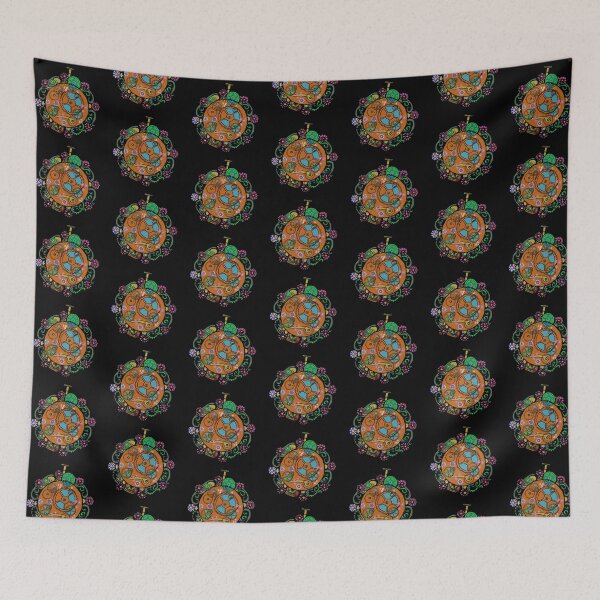 Item preview, Vintage ornate floral pocket watch art work  designed and sold by LynseysArtShop.